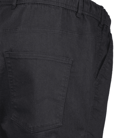 Adamo 199112 Jeans con vita elasticizzata Nero - Jeans & pantaloni - Jeans & Pantaloni Uomo Taglie Forti