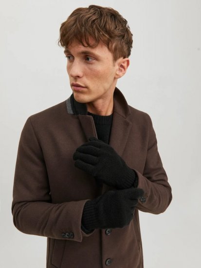 Jack & Jones Barry Guanti in maglia Nero - Guanti - 