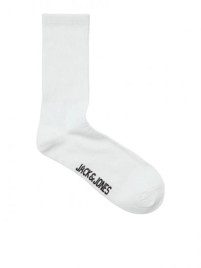 Jack & Jones Charles Calzini da tennis Bianco confezione da 3 - Intimo & costumi da bagno - Intimo Taglie Forti Uomo