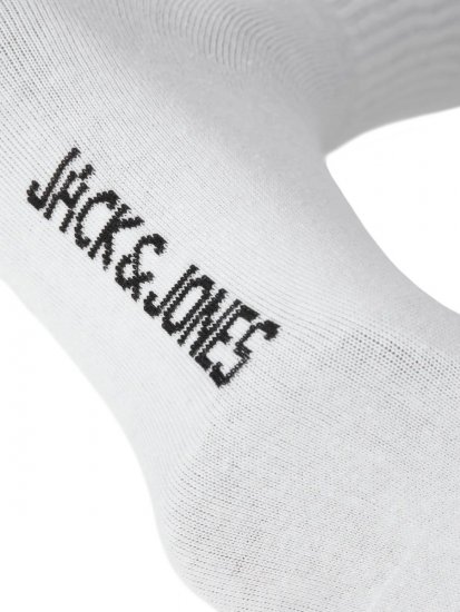 Jack & Jones Charles Calzini da tennis Bianco confezione da 3 - Intimo & costumi da bagno - Intimo Taglie Forti Uomo