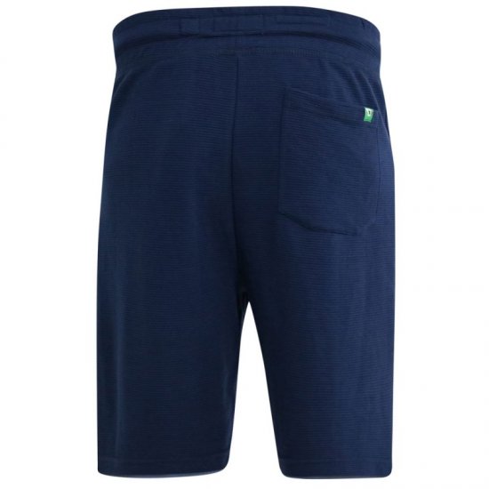 D555 Jackie Ribbed Jersey Shorts Navy - Pantaloni & pantaloncini tuta - Pantaloni Tuta Uomo Taglie Forti