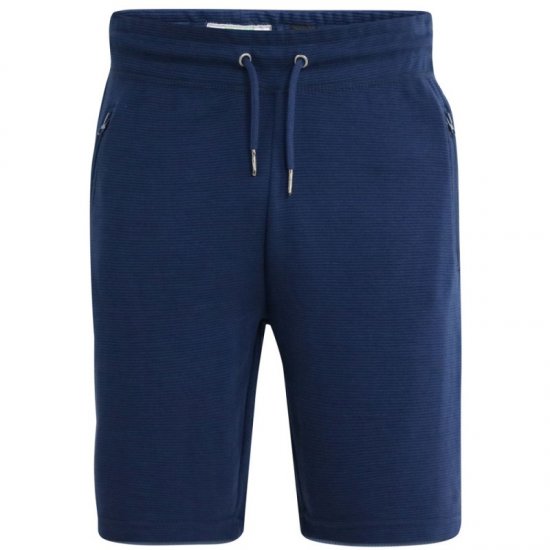 D555 Jackie Ribbed Jersey Shorts Navy - Pantaloni & pantaloncini tuta - Pantaloni Tuta Uomo Taglie Forti