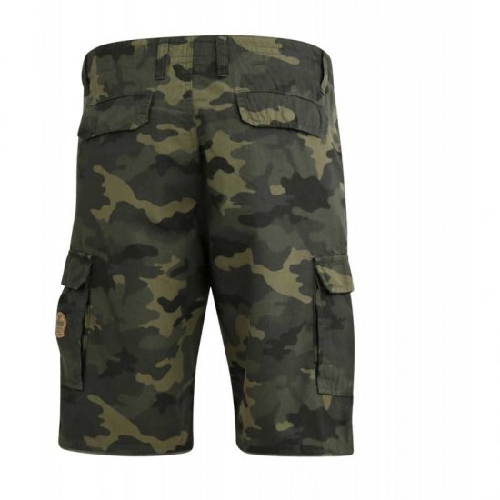 D555 Marty Camo Shorts Green - Shorts - Pantaloncini Uomo Taglie Forti