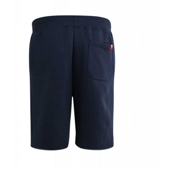 D555 Lindon Jersey Shorts Navy - Pantaloni & pantaloncini tuta - Pantaloni Tuta Uomo Taglie Forti
