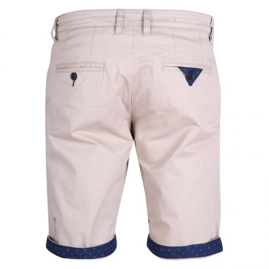 D555 Lopes Stretch Short Stone - Shorts - Pantaloncini Uomo Taglie Forti