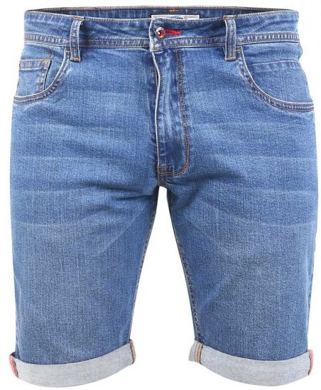 D555 BROXBOURNE Denim Shorts - Shorts - Pantaloncini Uomo Taglie Forti