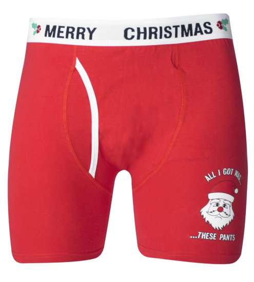 D555 Claus Christmas Boxers 2-pack - Intimo & costumi da bagno - Intimo Taglie Forti Uomo
