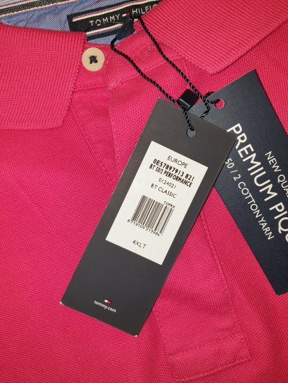 Tommy Hilfiger Classic Polo Dark Pink - La folle offerta di aprile di Motley - 