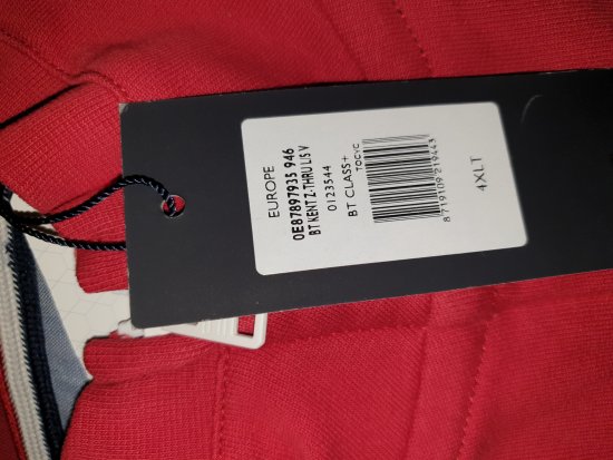 Tommy Hilfiger Kent Zip Thru Sweatshirt Red - La folle offerta di aprile di Motley - 