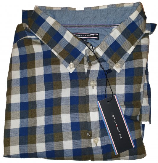 Tommy Hilfiger Gingham Twill Shirt Green - La folle offerta di aprile di Motley - 