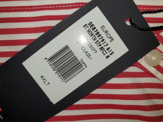 Tommy Hilfiger North Stripe Long Sleeve Shirt Red - La folle offerta di aprile di Motley - 