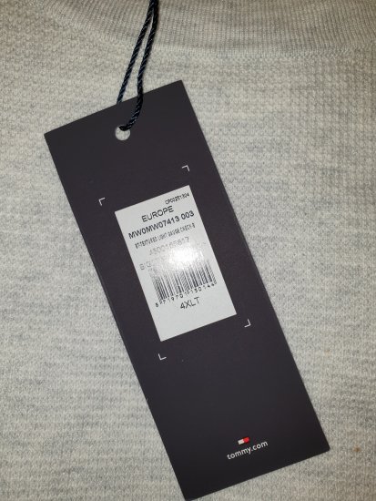 Tommy Hilfiger Sweater Light Grey - La folle offerta di aprile di Motley - 