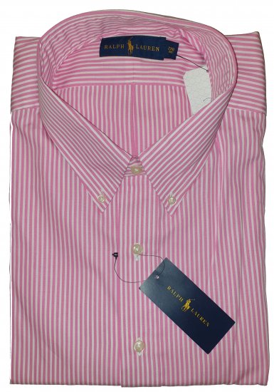 Polo Ralph Lauren 702 Shirt Pink/White - La folle offerta di aprile di Motley - 