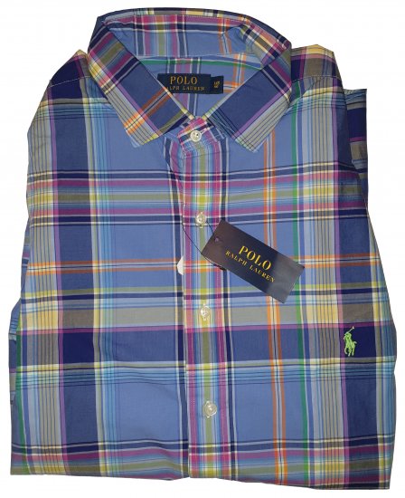 Polo Ralph Lauren Blue Check Shirt - La folle offerta di aprile di Motley - 