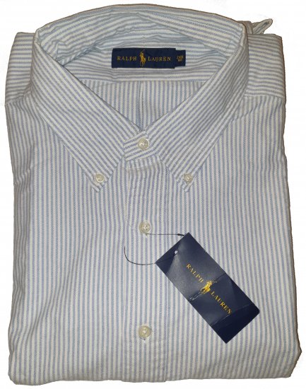 Polo Ralph Lauren TC6U Shirt Blue/White Stripe - La folle offerta di aprile di Motley - 