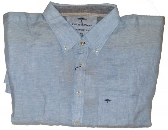 Fynch-Hatton 6152 Shirt Blue - La folle offerta di aprile di Motley - 