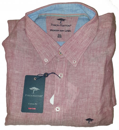 Fynch-Hatton 6156 Shirt Red - La folle offerta di aprile di Motley - 