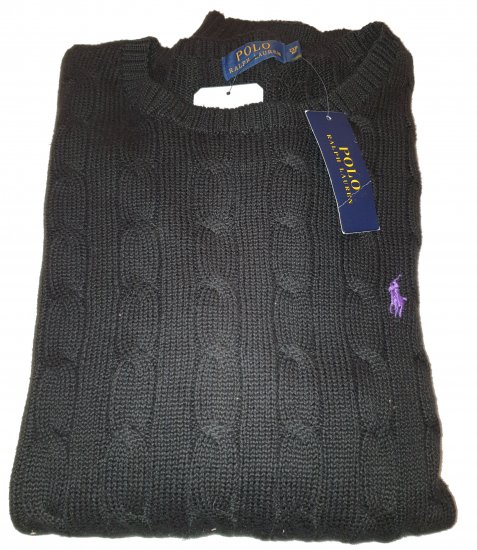Ralph Lauren T15V Sweater Black - La folle offerta di aprile di Motley - 