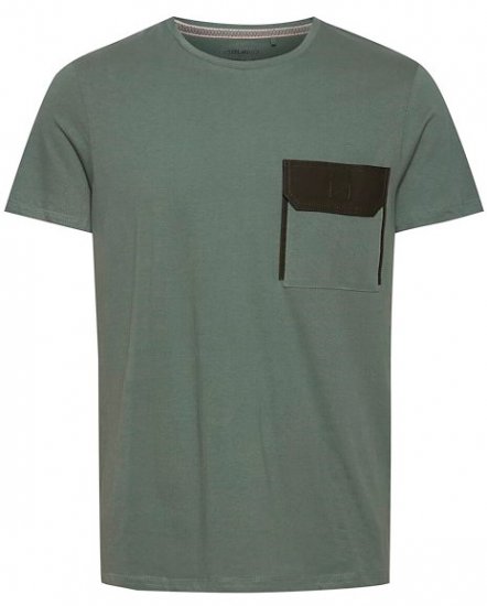 Blend T-Shirt 4243 Duck Green - Magliette - Magliette Uomo Taglie Forti
