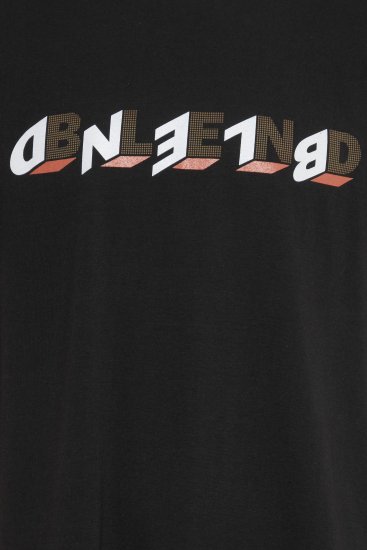 Blend 4795 T-Shirt Black - Magliette - Magliette Uomo Taglie Forti