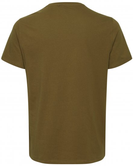 Blend 4811 T-Shirt Military Olive - Magliette - Magliette Uomo Taglie Forti