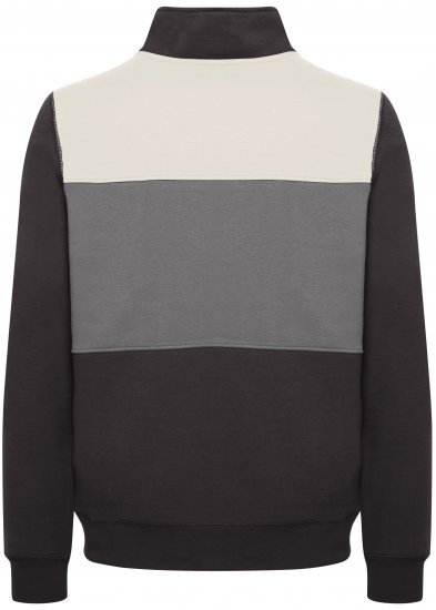 Blend 5282 Full Zipper Sweatshirt Black - Felpe & felpe con cappuccio - Felpe & Felpe con Cappuccio Uomo Taglie Forti