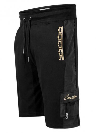 D555 Loki Couture Cargo Shorts Black - Pantaloni & pantaloncini tuta - Pantaloni Tuta Uomo Taglie Forti