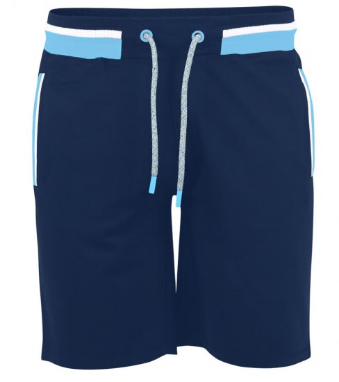 D555 DAGENHAM Jersey Shorts Navy - Pantaloni & pantaloncini tuta - Pantaloni Tuta Uomo Taglie Forti