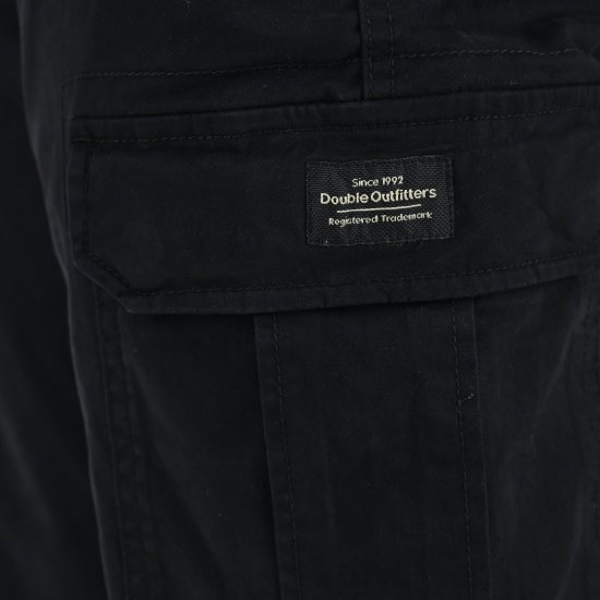 Double Outfitters CCP-4130 Pantaloni cargo Nero - Jeans & pantaloni - Jeans & Pantaloni Uomo Taglie Forti