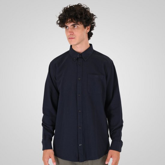 Double Outfitters GS-5225 Camicia Oxford Blu navy - Camicie - Camicie Taglie Forti Uomo