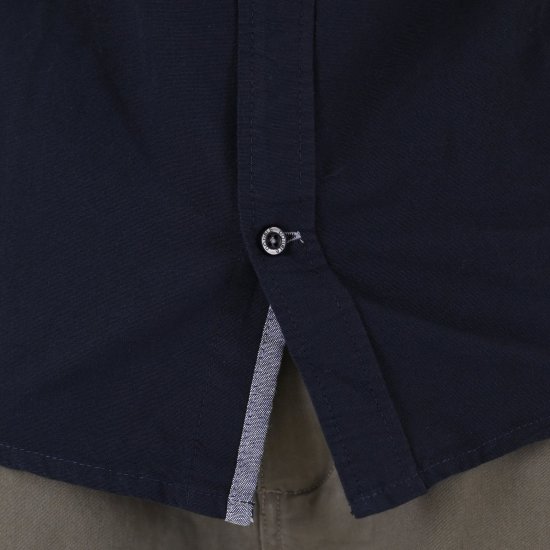 Double Outfitters GS-5225 Camicia Oxford Blu navy - Camicie - Camicie Taglie Forti Uomo