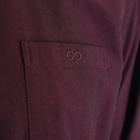 Double Outfitters GS-5225 Camicia Oxford Bordeaux - Camicie - Camicie Taglie Forti Uomo