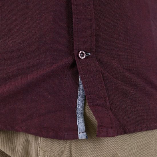 Double Outfitters GS-5225 Camicia Oxford Bordeaux - Camicie - Camicie Taglie Forti Uomo