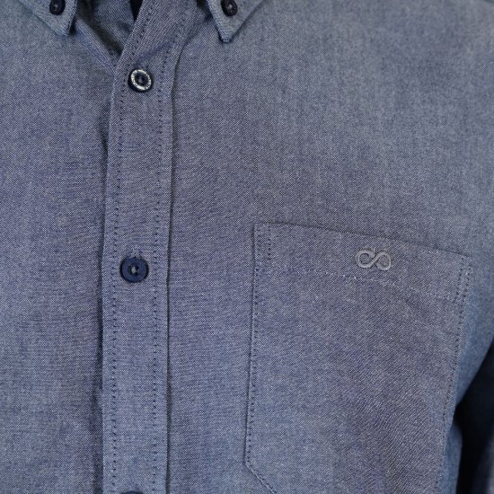Double Outfitters GS-5225 Camicia Oxford Azzurro - Camicie - Camicie Taglie Forti Uomo