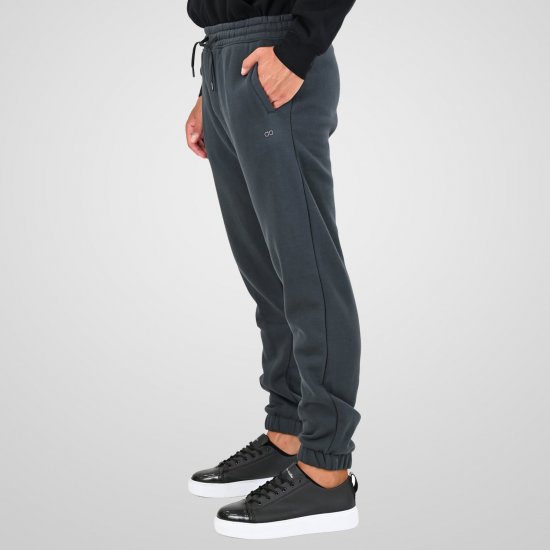 Double Outfitters MPAN-6055 Pantaloni della tuta Antracite - Pantaloni & pantaloncini tuta - Pantaloni Tuta Uomo Taglie Forti