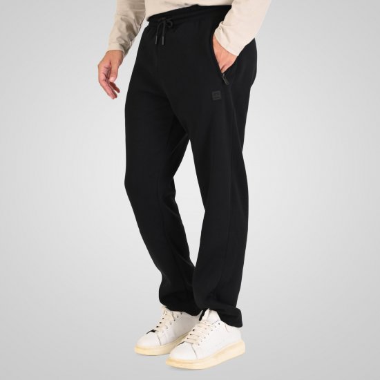 Double Outfitters MPAN-6056 Pantaloni della tuta Nero - Pantaloni & pantaloncini tuta - Pantaloni Tuta Uomo Taglie Forti