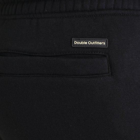 Double Outfitters MPAN-6056 Pantaloni della tuta Nero - Pantaloni & pantaloncini tuta - Pantaloni Tuta Uomo Taglie Forti