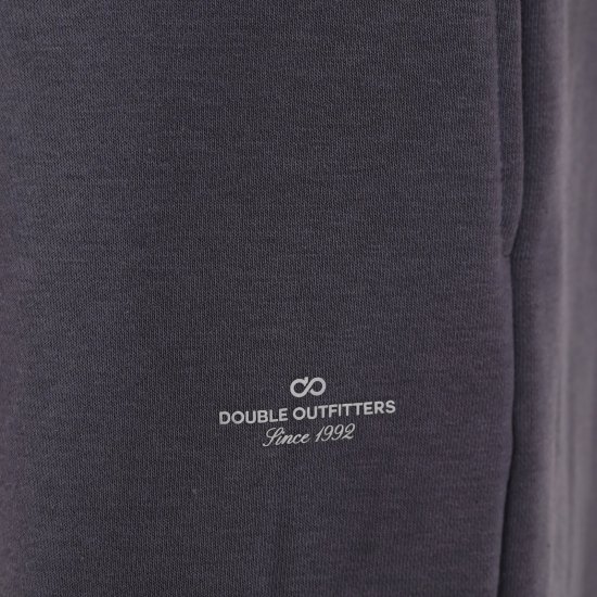 Double Outfitters MPAN-6057 Pantaloni della tuta Antracite - Pantaloni & pantaloncini tuta - Pantaloni Tuta Uomo Taglie Forti