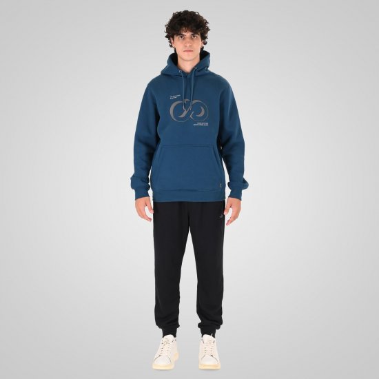 Double Outfitters MPAN-6057 Pantaloni della tuta Nero - Pantaloni & pantaloncini tuta - Pantaloni Tuta Uomo Taglie Forti