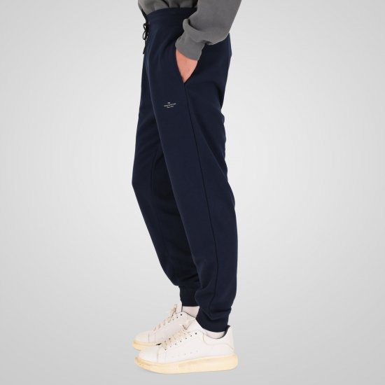 Double Outfitters MPAN-6057 Pantaloni della tuta Blu navy - Pantaloni & pantaloncini tuta - Pantaloni Tuta Uomo Taglie Forti
