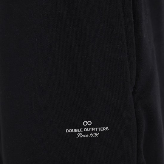 Double Outfitters MPAN-6058 Pantaloni della tuta Nero - Pantaloni & pantaloncini tuta - Pantaloni Tuta Uomo Taglie Forti