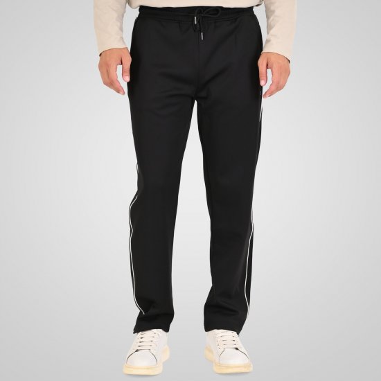 Double Outfitters MPAN-6061 Pantaloni della tuta Nero - Pantaloni & pantaloncini tuta - Pantaloni Tuta Uomo Taglie Forti