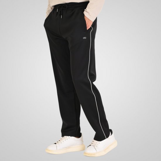 Double Outfitters MPAN-6061 Pantaloni della tuta Nero - Pantaloni & pantaloncini tuta - Pantaloni Tuta Uomo Taglie Forti