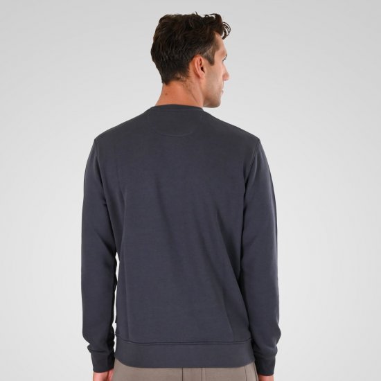 Double Outfitters MTOP-1141 Felpa Antracite - Felpe & felpe con cappuccio - Felpe & Felpe con Cappuccio Uomo Taglie Forti