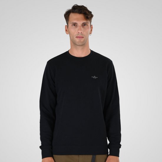Double Outfitters MTOP-1141 Felpa Nero - Felpe & felpe con cappuccio - Felpe & Felpe con Cappuccio Uomo Taglie Forti