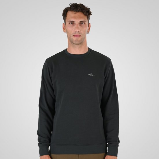 Double Outfitters MTOP-1141 Felpa Verde scuro - Felpe & felpe con cappuccio - Felpe & Felpe con Cappuccio Uomo Taglie Forti