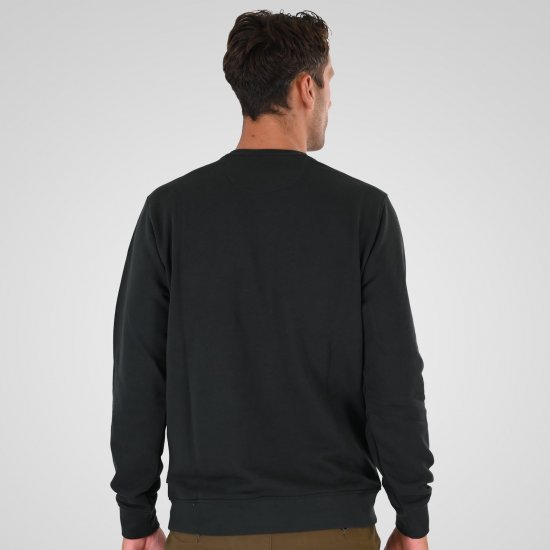 Double Outfitters MTOP-1141 Felpa Verde scuro - Felpe & felpe con cappuccio - Felpe & Felpe con Cappuccio Uomo Taglie Forti