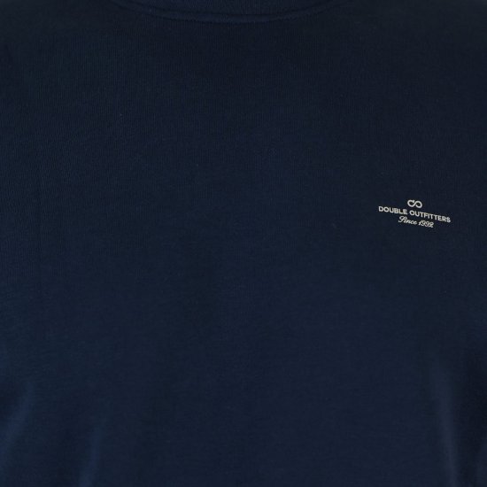 Double Outfitters MTOP-1141 Felpa Blu navy - Felpe & felpe con cappuccio - Felpe & Felpe con Cappuccio Uomo Taglie Forti