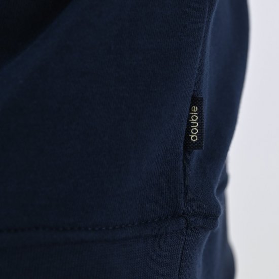 Double Outfitters MTOP-1141 Felpa Blu navy - Felpe & felpe con cappuccio - Felpe & Felpe con Cappuccio Uomo Taglie Forti