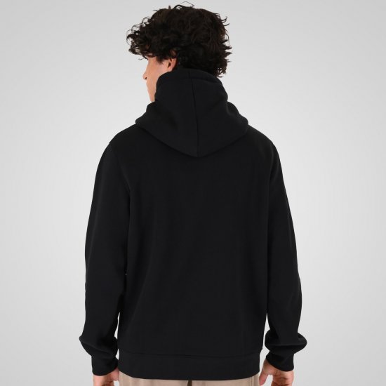 Double Outfitters MTOP-1146 Felpa con cappuccio Nero - Felpe & felpe con cappuccio - Felpe & Felpe con Cappuccio Uomo Taglie Forti